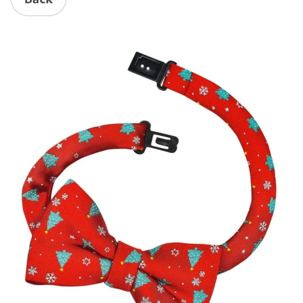Holiday Santa Kids Bow Tie